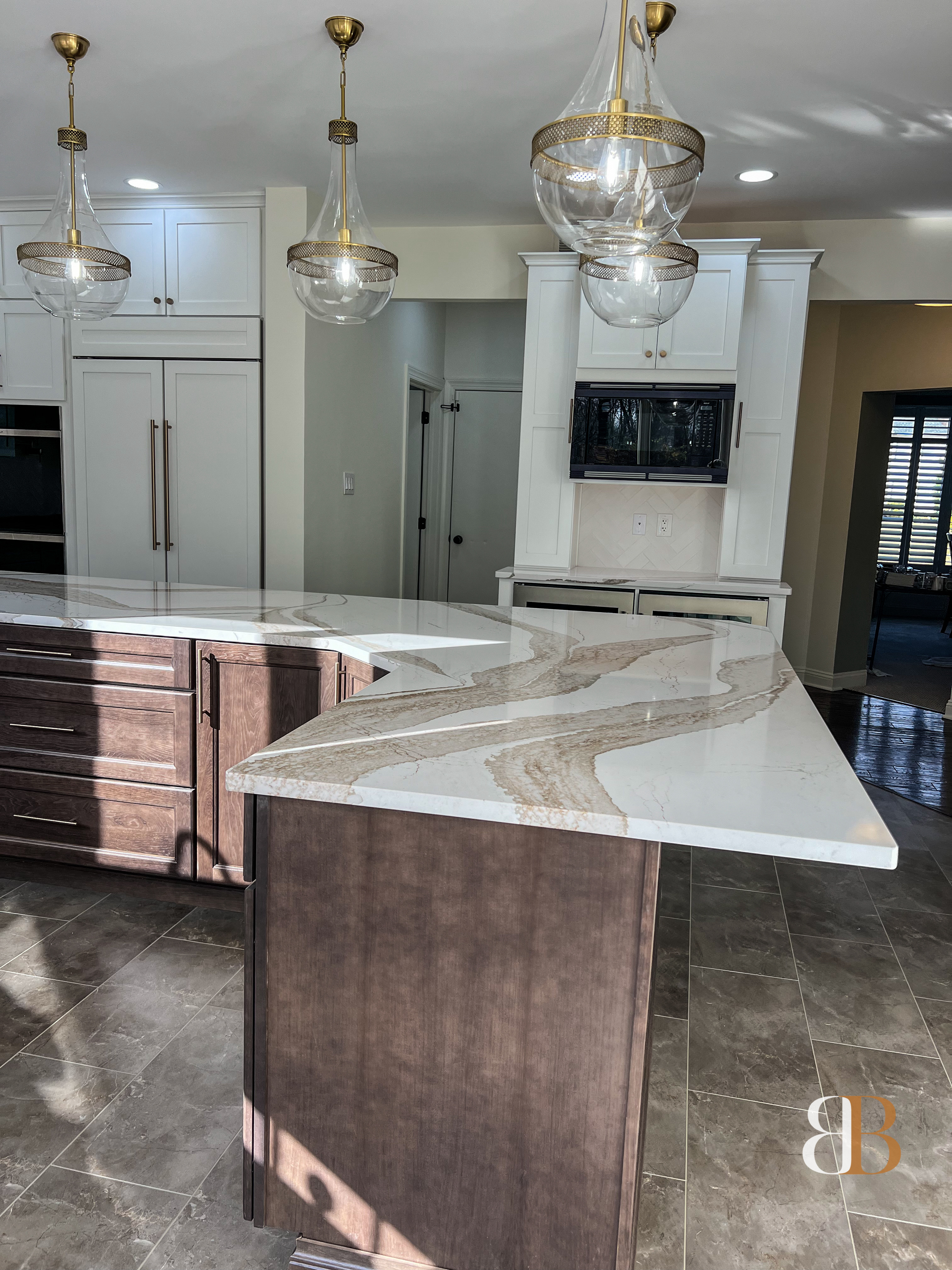 Contemporary kitchen remodel in Bryn Mawr by B&B Associates Creations — photo 3
